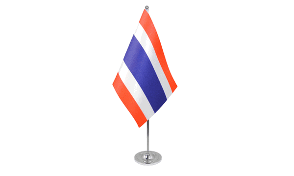 Thailand Satin Table Flag